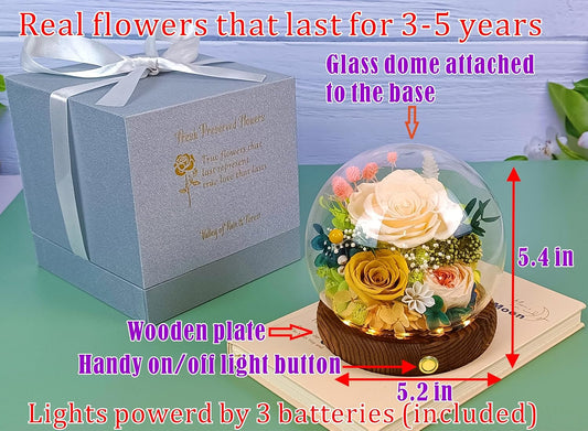 Long-Lasting Real Flowers - Unique Floral Gift For You To Send Love
