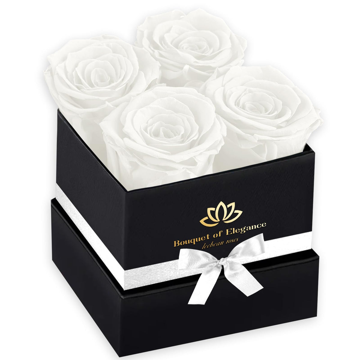 Forever Flowers Roses in A Box,Real Preserved Flowers,Preserved Roses,Preserved Flowers for Delivery,Birthday Gifts for Women/Men/Mom,Flowers for Mothers Day,Valentine's Day Rose Gifts,Red