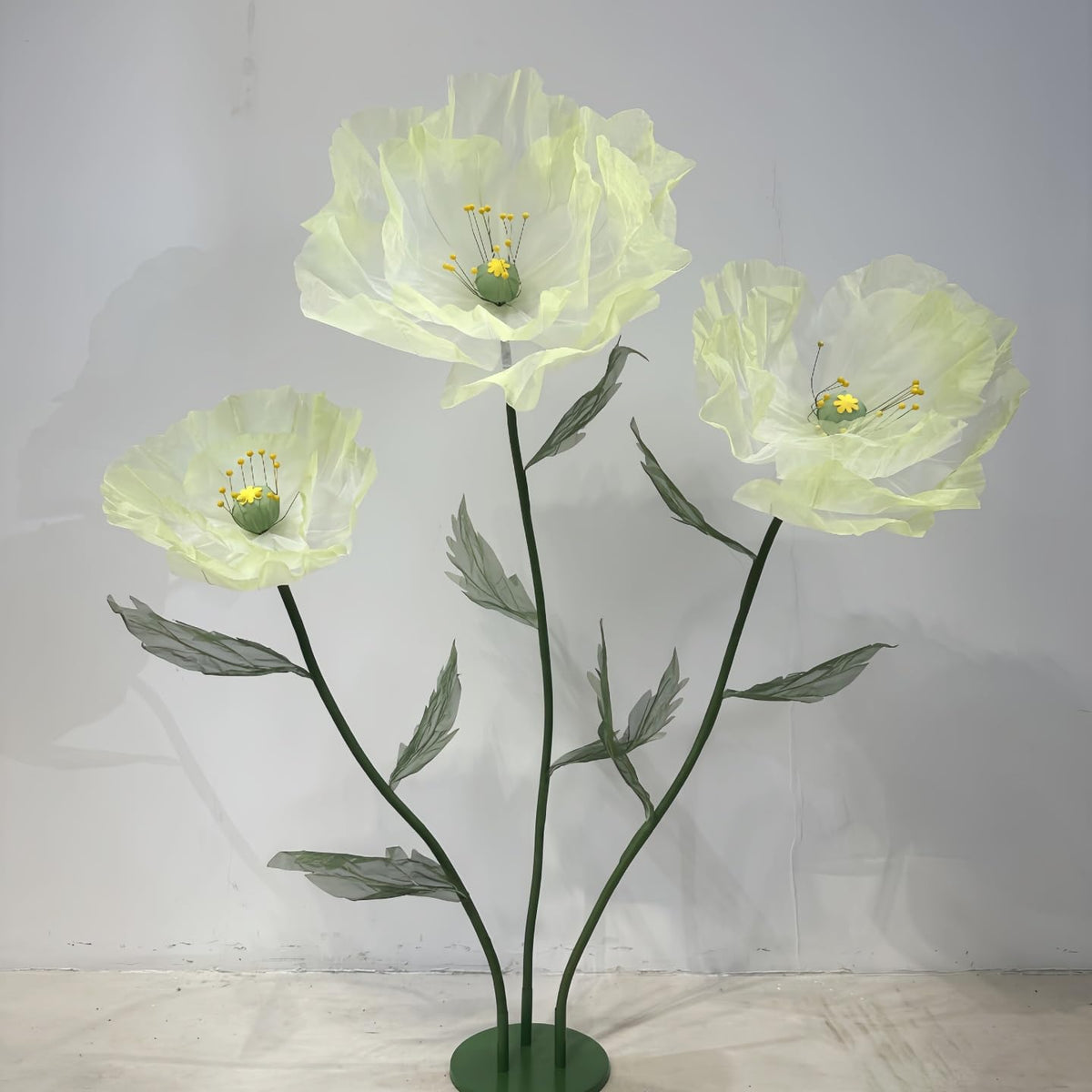 5.6 Ft Large Silk Artificial Flowers, Giant Flowers for Decoration