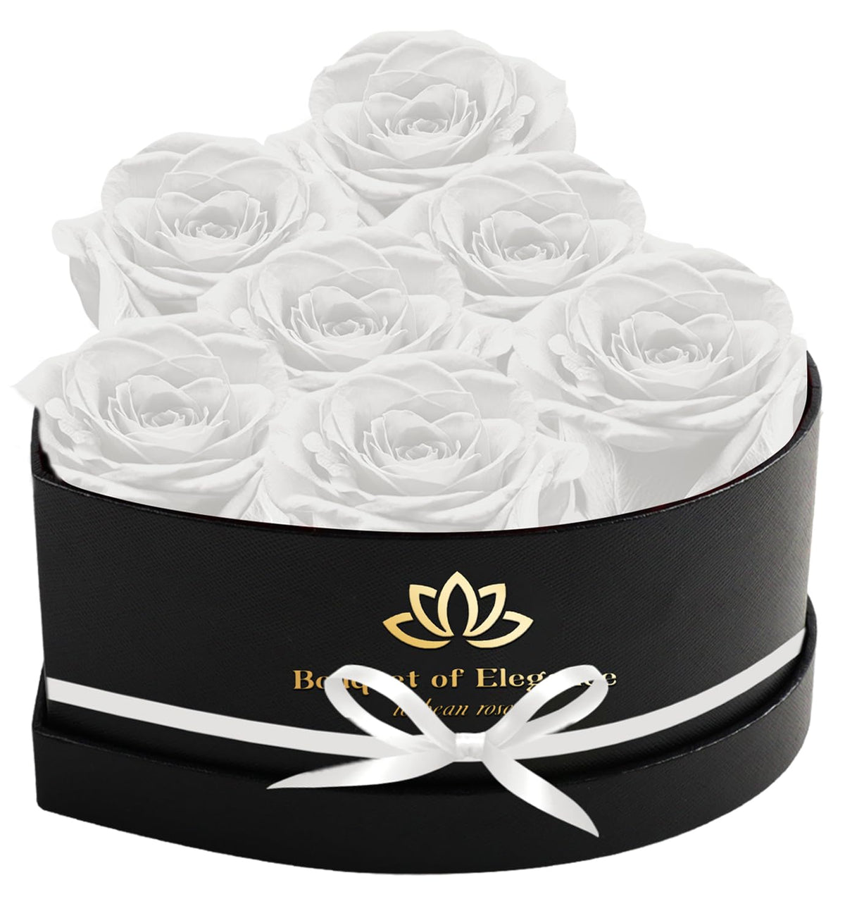 Forever Flowers Roses in A Box,Real Preserved Flowers,Preserved Roses,Preserved Flowers for Delivery,Birthday Gifts for Women/Men/Mom,Flowers for Mothers Day,Valentine's Day Rose Gifts,Red