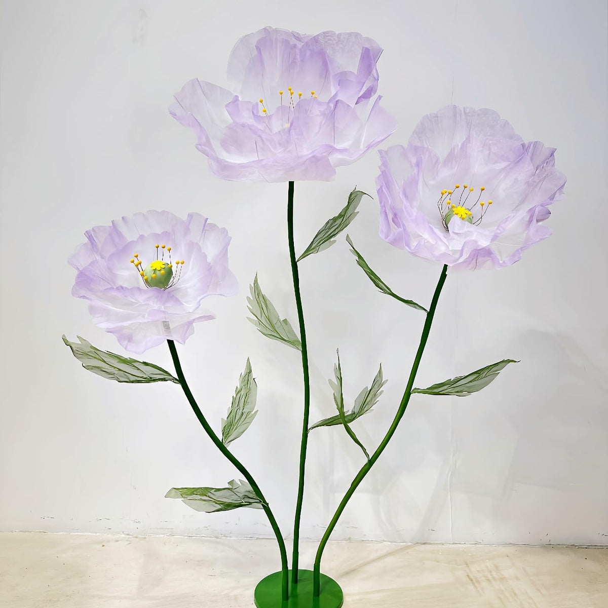 5.6 Ft Large Silk Artificial Flowers, Giant Flowers for Decoration