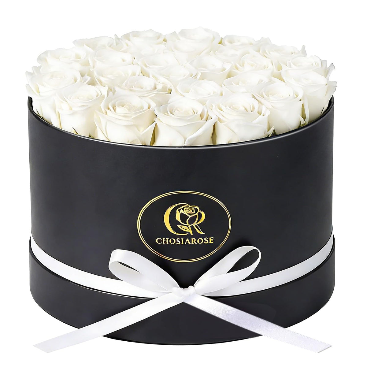 Flowers Forever Preserved Roses - 27 Preserved Flowers for Delivery Women Birthday Gifts for Mom Grandma Forever Flower in a Box Rose Gift for Her Wife Anniversary Valentines Gift for Women