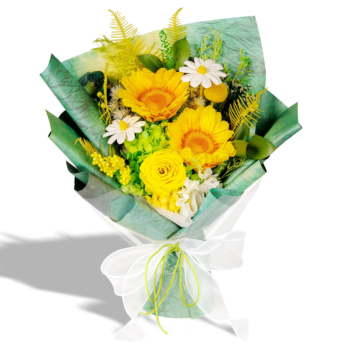 Bonsion Preserved Flowers for Delivery, Purple Rose Bouquet Gift for Women and Mom, Long Lasting Floral Arrangement for Birthday & Anniversary