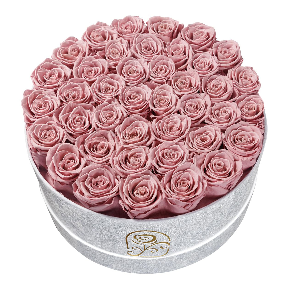 Flowers for Delivery, 20 Preserved Roses in Velvet Box, Gifts for Women