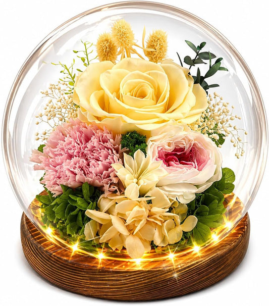 Yellow Rose Birthday Gifts for Women | Grandparents Day Gifts for Grandma