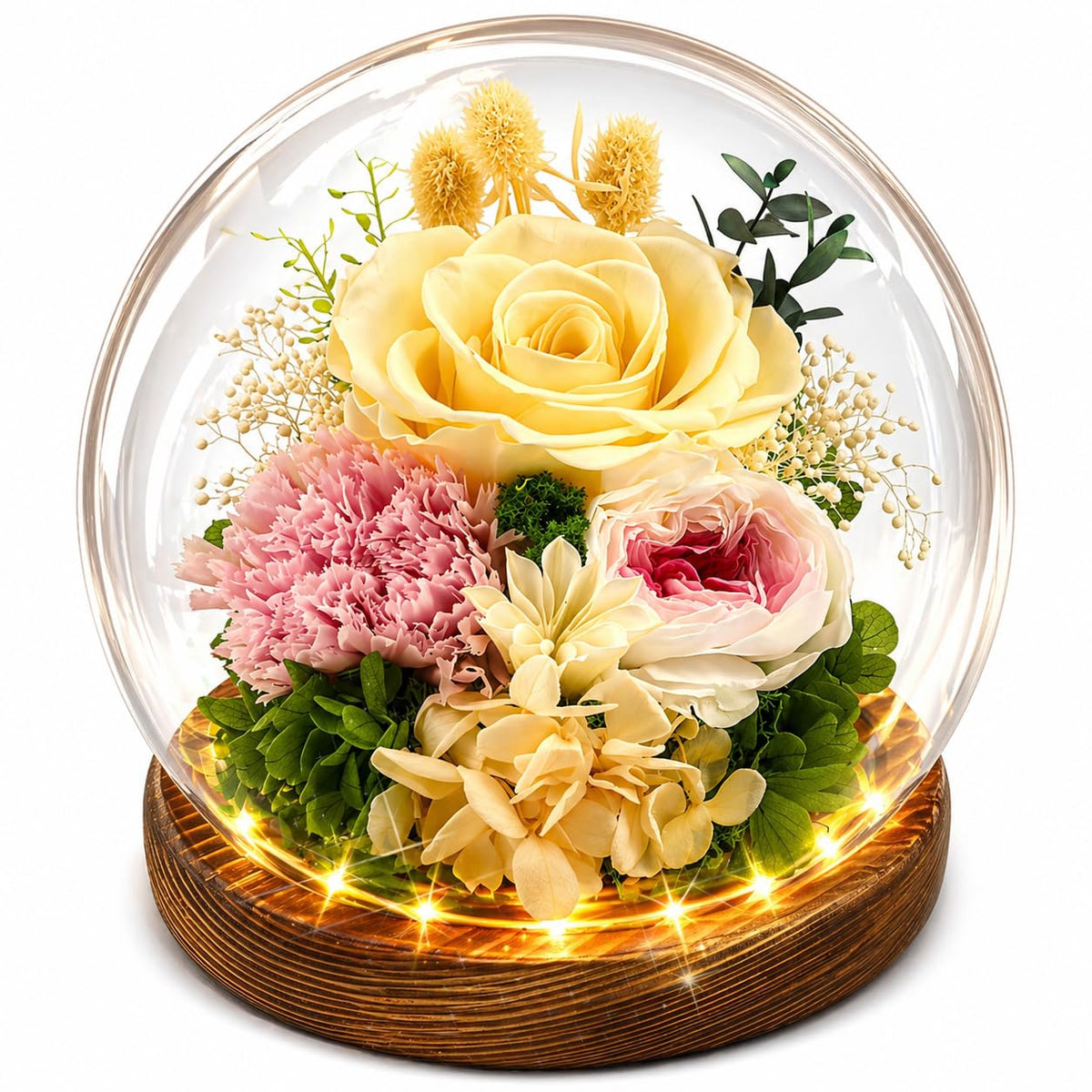 Yellow Rose Birthday Gifts for Women | Grandparents Day Gifts for Grandma