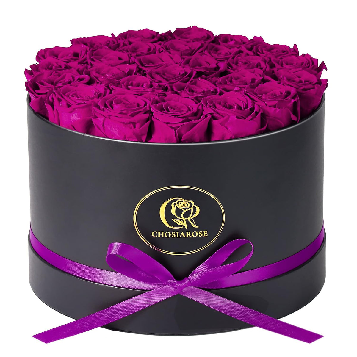 Flowers Forever Preserved Roses - 27 Preserved Flowers for Delivery Women Birthday Gifts for Mom Grandma Forever Flower in a Box Rose Gift for Her Wife Anniversary Valentines Gift for Women