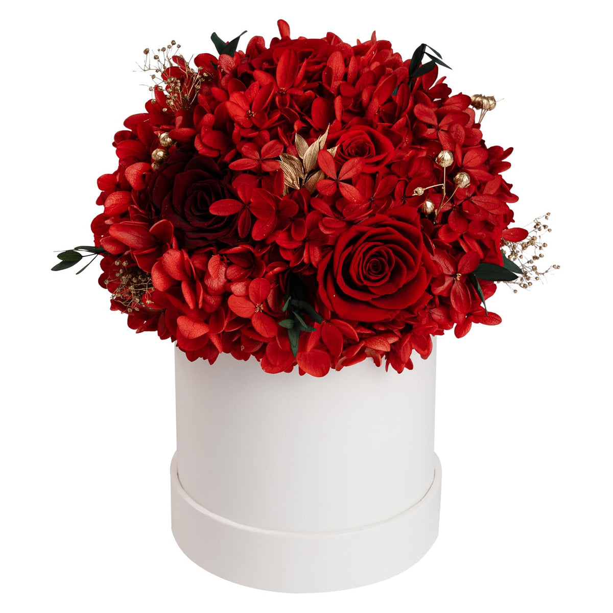 ROSEROSE Preserved Flowers for Delivery Prime,Forever Flowers Bouquet with Gift Box, Eternal Real flowers Gifts for Women,Christmas,Valentine's Day,Anniversary,Birthday for Her (Champagne)