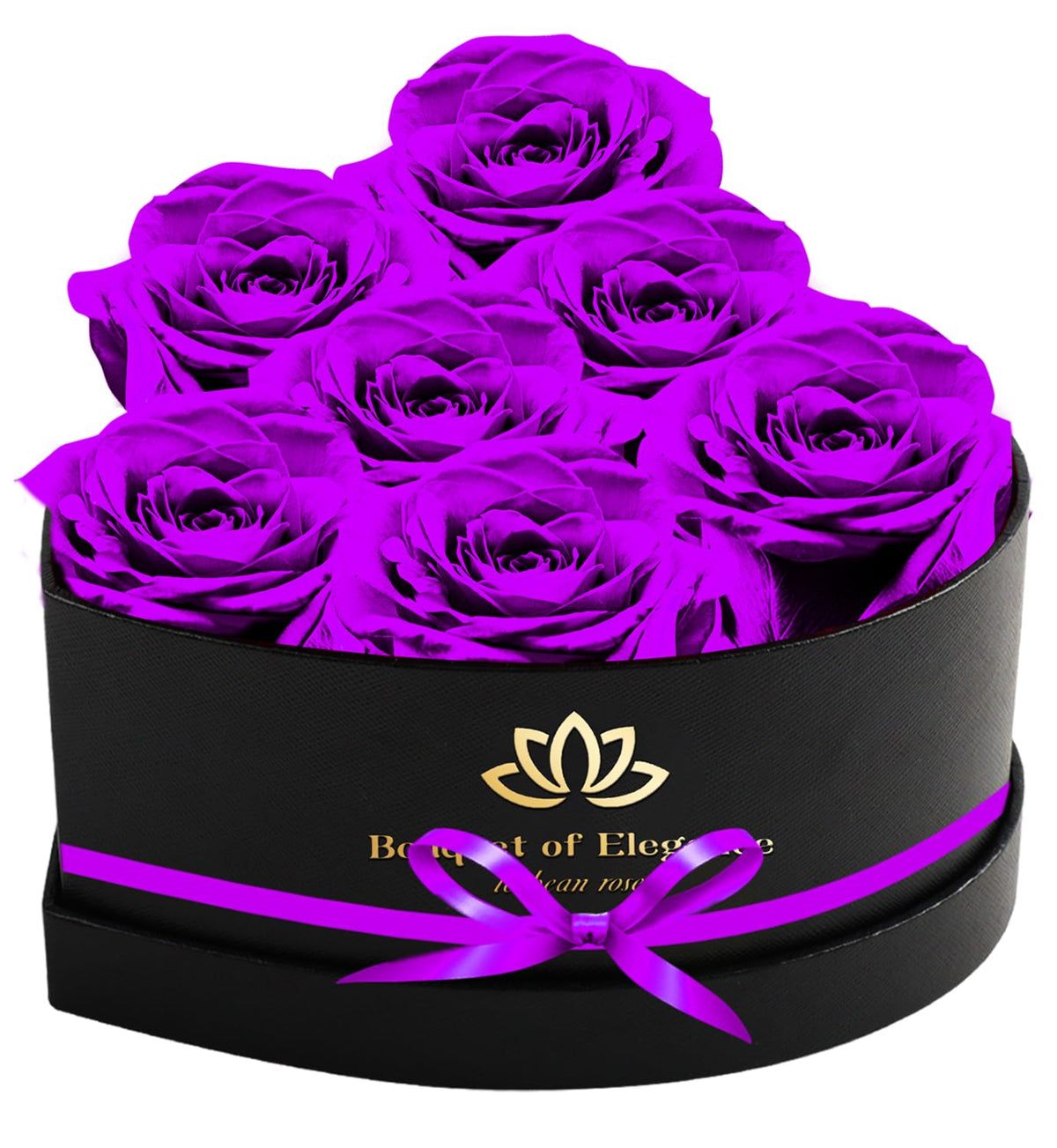 Forever Flowers Roses in A Box,Real Preserved Flowers,Preserved Roses,Preserved Flowers for Delivery,Birthday Gifts for Women/Men/Mom,Flowers for Mothers Day,Valentine's Day Rose Gifts,Red
