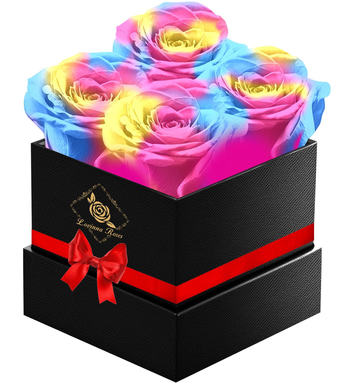 Preserved Flowers Bouquet,Red Rose Bouquets Birthday Gifts,Flowers for Delivery,Rose Gift for Grandma Wife Anniversary Valentines Day Christmas,Forever Flowers Gifts for Mom,Mothers Day Gift