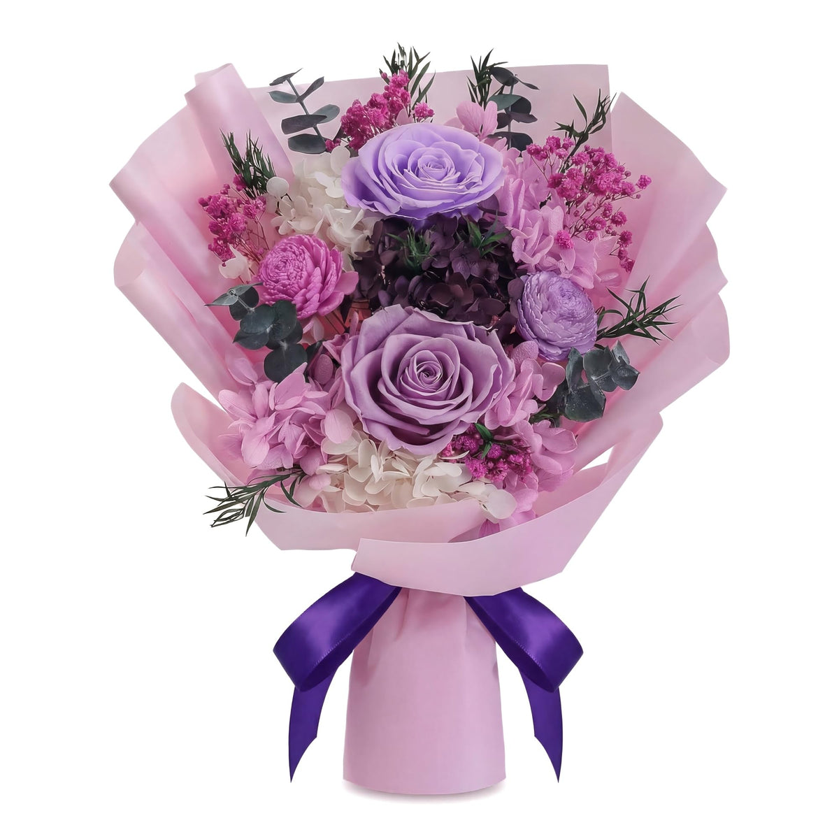 Flowers for Delivery, Preserved Flowers Bouquets, 4 Forever Roses