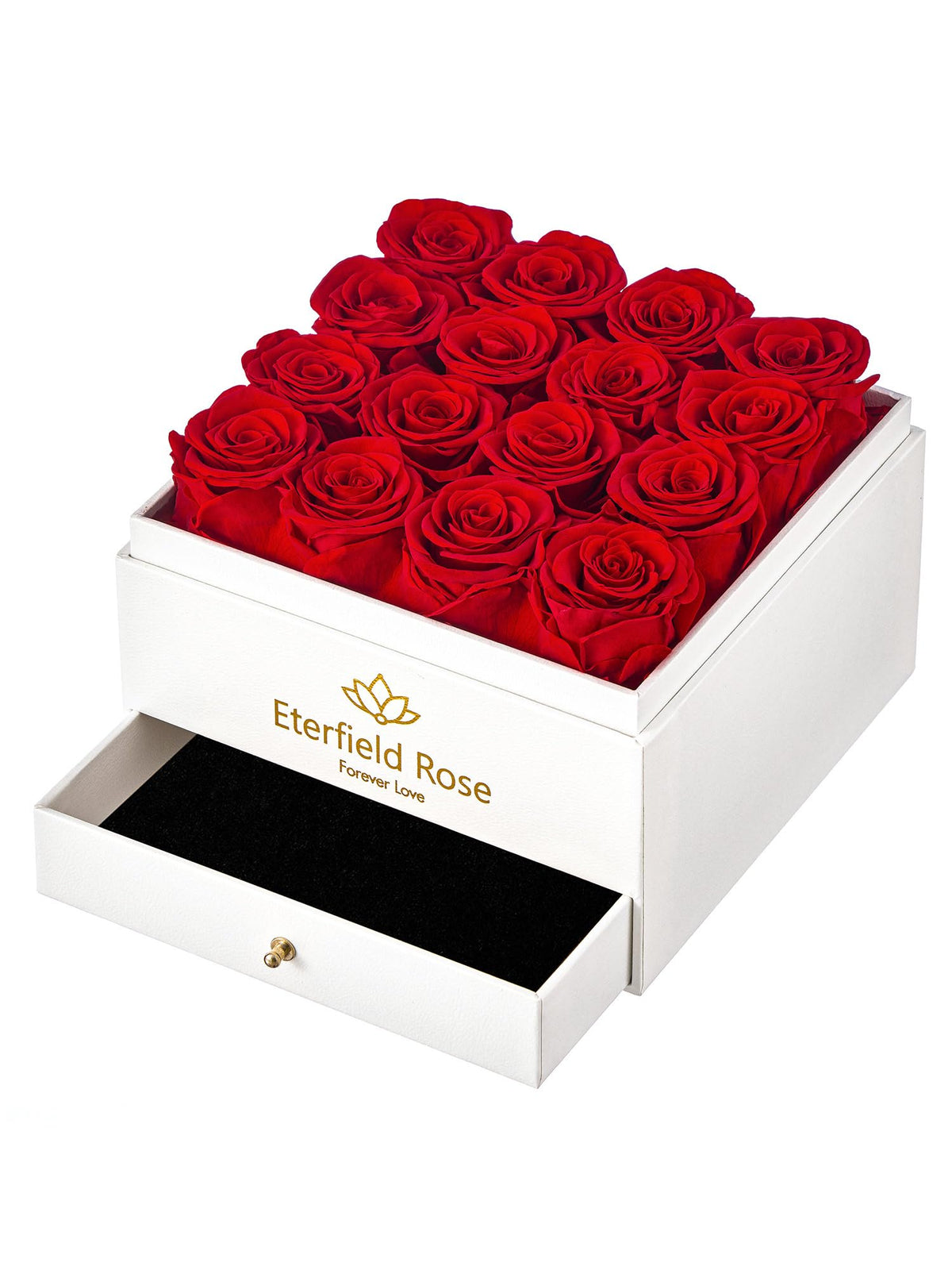 Forever Flower Preserved Rose that Last Over a Year Rose Box Pink