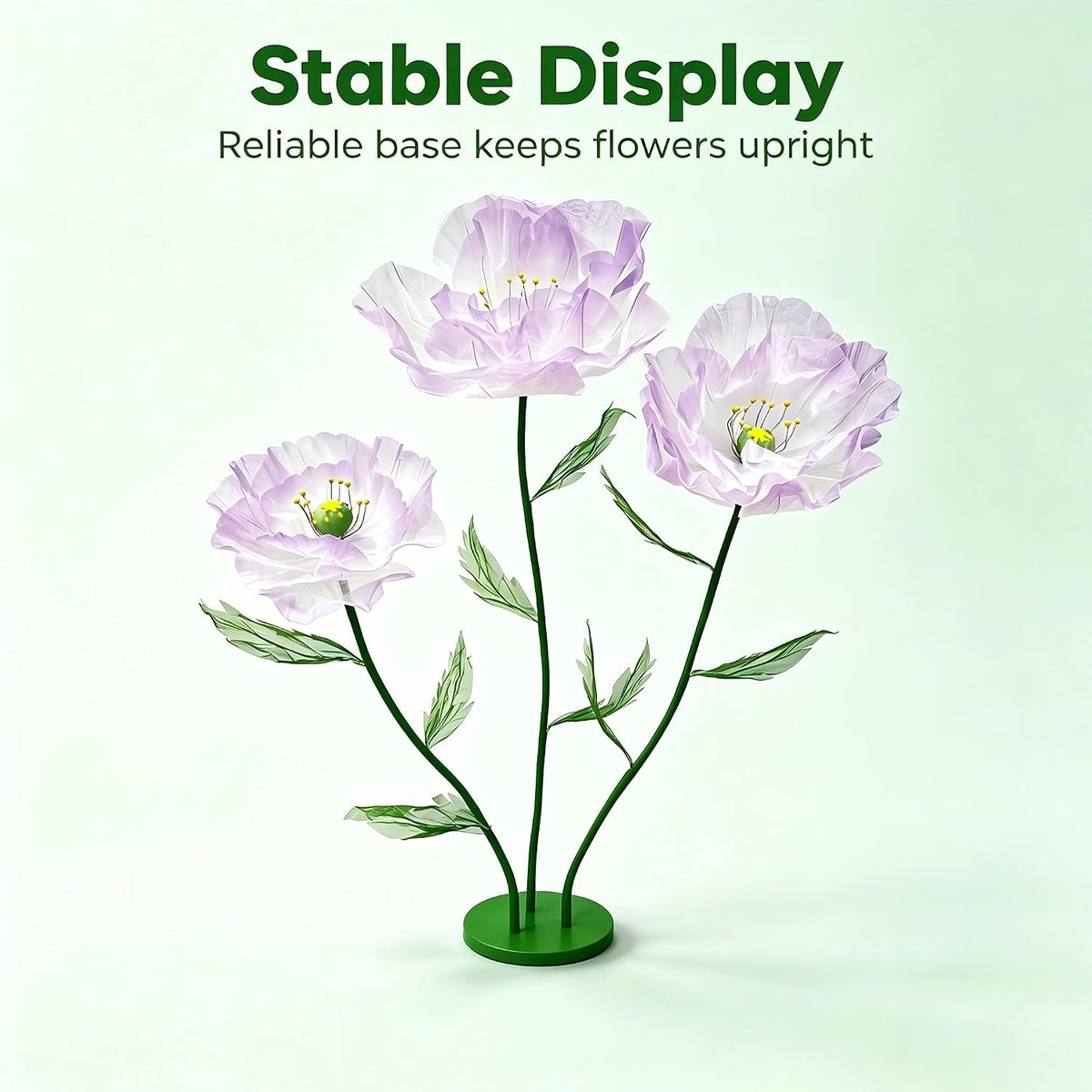 5.6 Ft Large Silk Artificial Flowers, Giant Flowers for Decoration