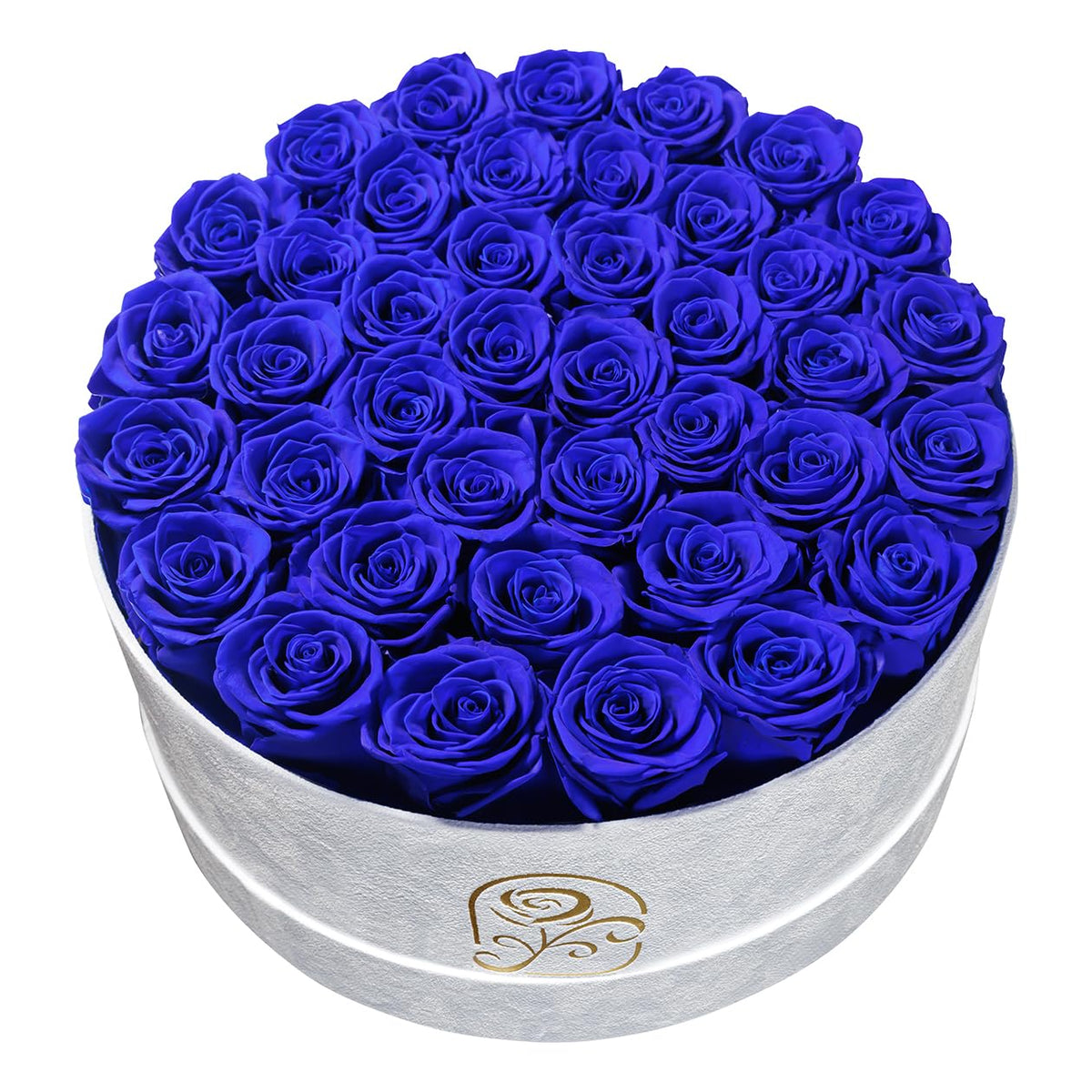 Flowers for Delivery, 20 Preserved Roses in Velvet Box, Gifts for Women