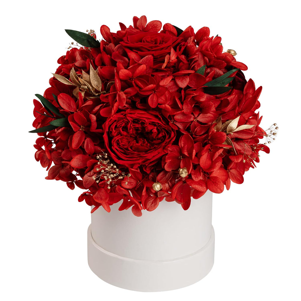 ROSEROSE Preserved Flowers for Delivery Prime,Forever Flowers Bouquet with Gift Box, Eternal Real flowers Gifts for Women,Christmas,Valentine's Day,Anniversary,Birthday for Her (Champagne)