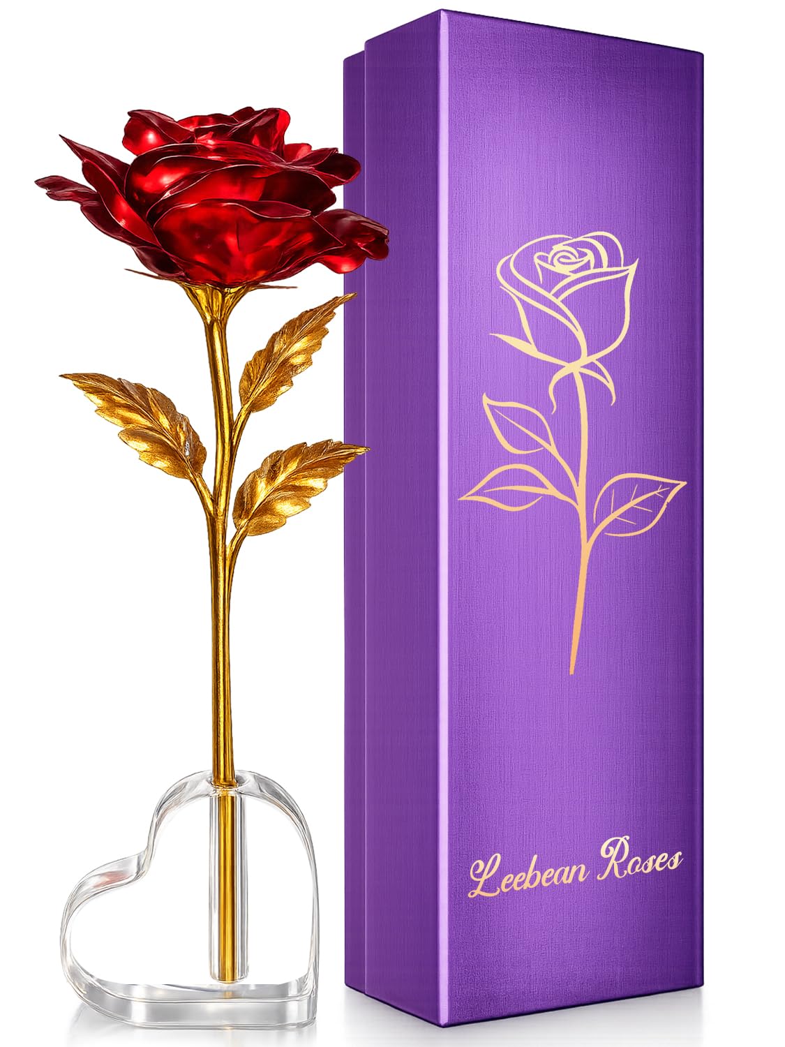 Preserved Flowers for Delivery,Purple Rose Bouquet Gift for Women and Mom,Preserved Flowers Bouquet,Birthday Flowers Gifts Grandma Wife Friends,Roses Gift Valentine’s Day Mothers Day