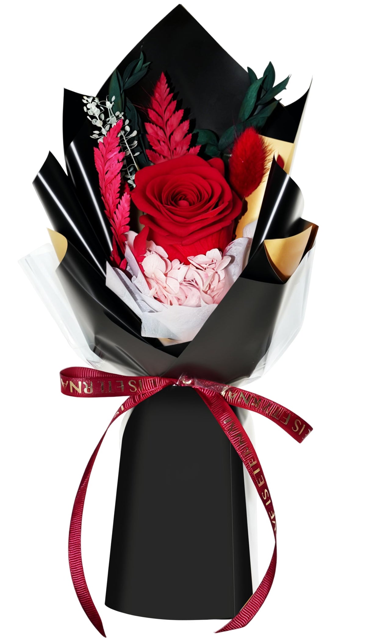 Preserved Flowers Bouquet,Red Rose Bouquets Birthday Gifts,Flowers for Delivery,Rose Gift for Grandma Wife Anniversary Valentines Day Christmas,Forever Flowers Gifts for Mom,Mothers Day Gift