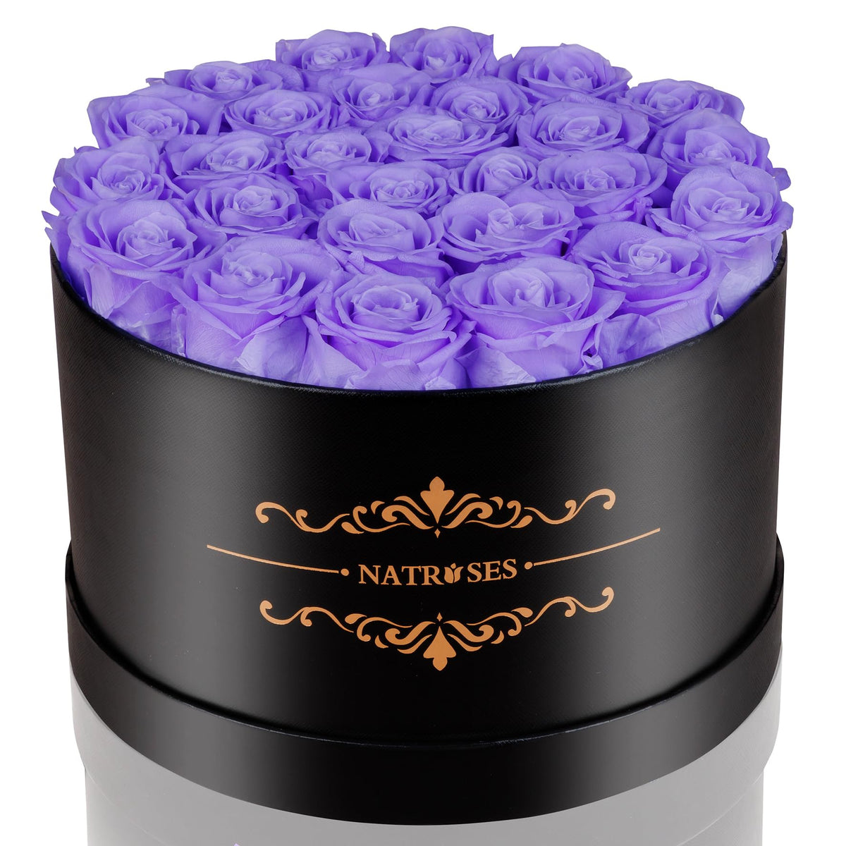 NATROSES Gifts for Her 27 Piece Forever Preserved Roses in a Box, Preserved Flowers for Delivery Birthday, Flowers Gifts for Mothers Day, Forest Green