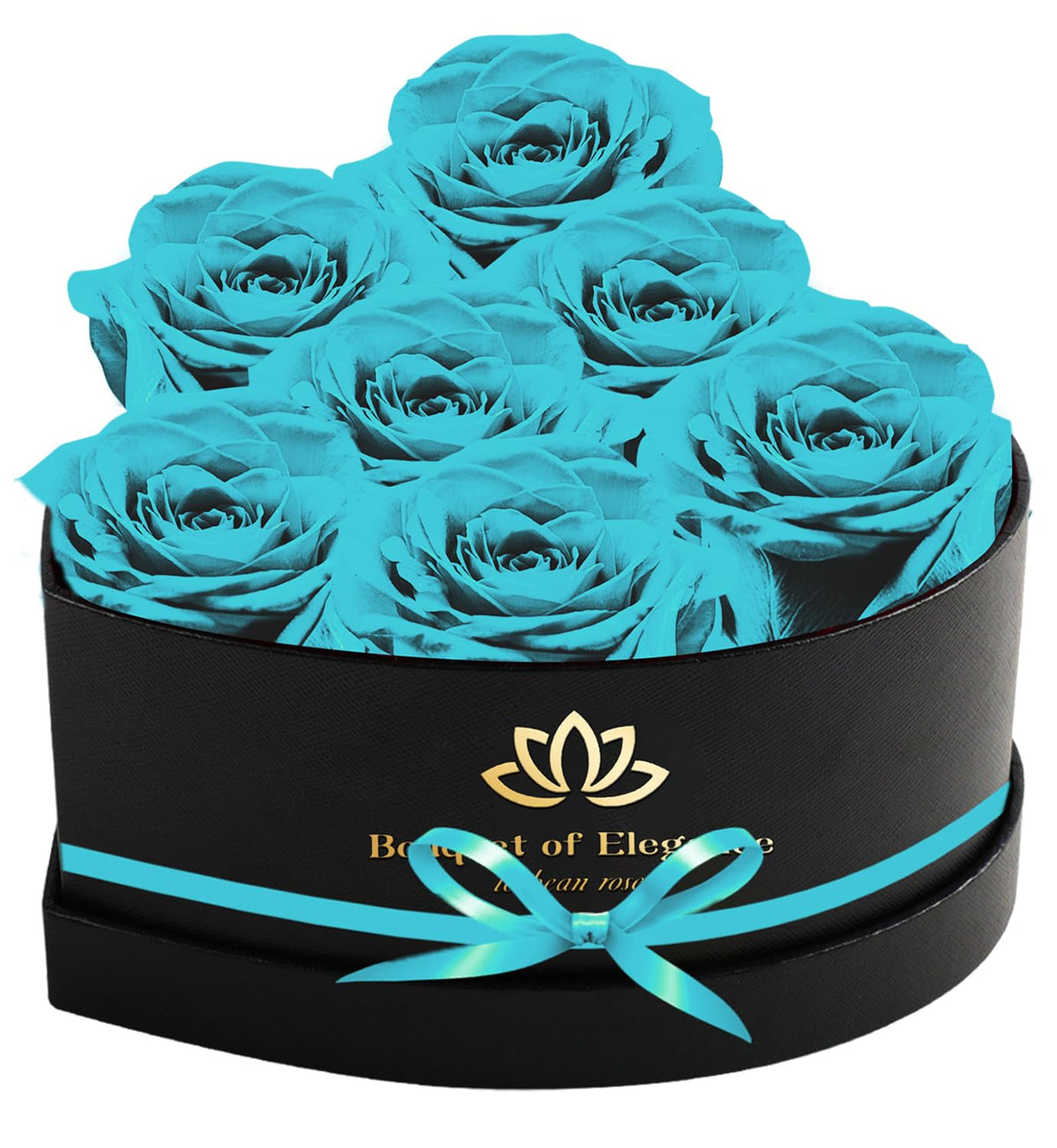 Forever Flowers Roses in A Box,Real Preserved Flowers,Preserved Roses,Preserved Flowers for Delivery,Birthday Gifts for Women/Men/Mom,Flowers for Mothers Day,Valentine's Day Rose Gifts,Red