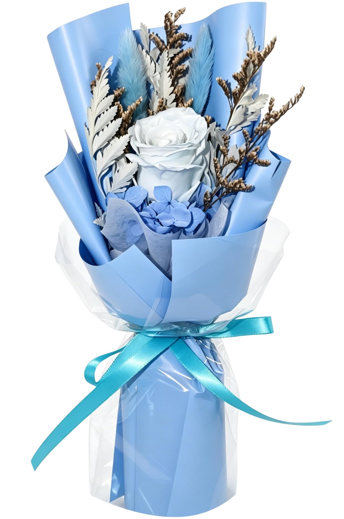 Preserved Flowers Bouquet,Purple Rose Bouquets Birthday Gifts,Flowers for Delivery,Rose Gift for Grandma Wife Anniversary Valentines Day Christmas,Forever Flowers Gifts for Mom,Mothers Day Gift