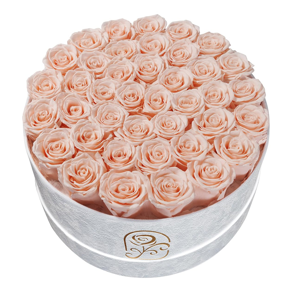 Flowers for Delivery, 20 Preserved Roses in Velvet Box, Gifts for Women