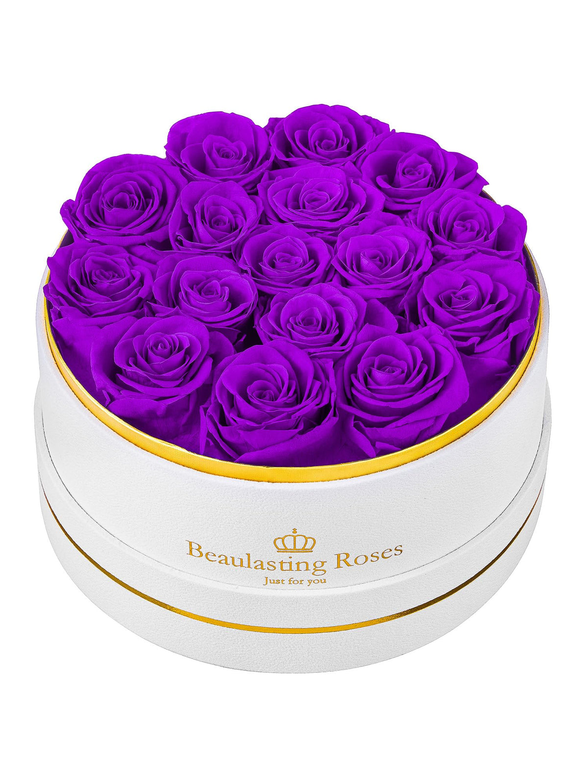 27 Preserved Roses in a Box Forever Flowers for Delivery Prime, Pink