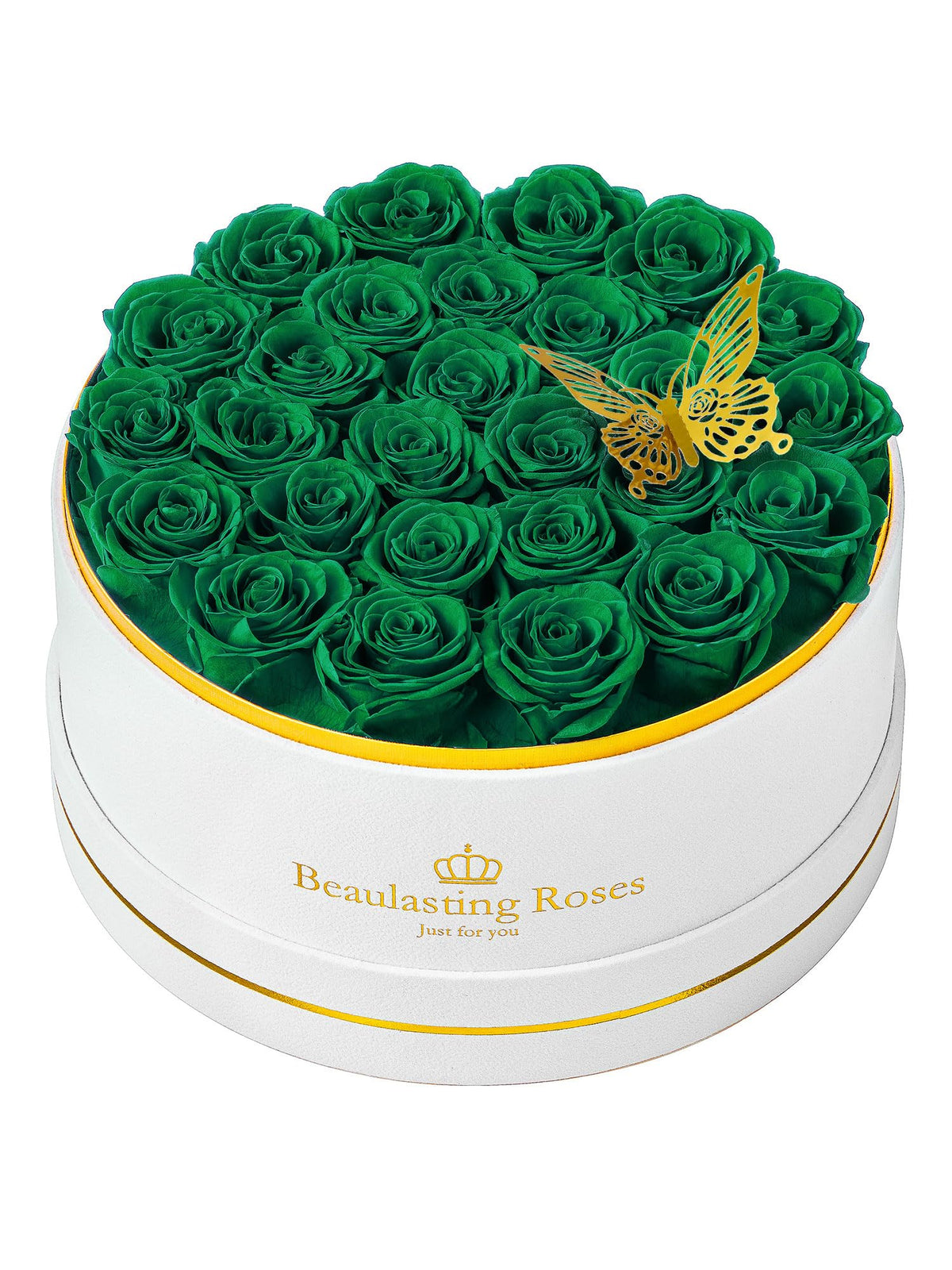27 Preserved Roses in a Box Forever Flowers for Delivery Prime, Pink