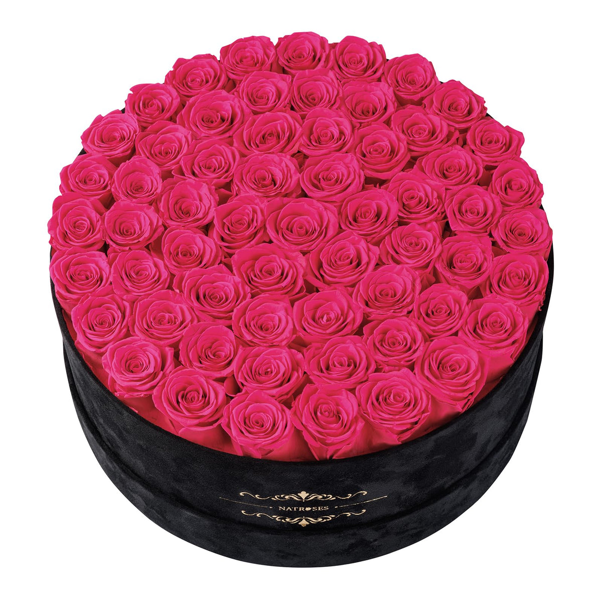NATROSES Gifts for Her 27 Piece Forever Preserved Roses in a Box, Preserved Flowers for Delivery Birthday, Flowers Gifts for Mothers Day, Forest Green