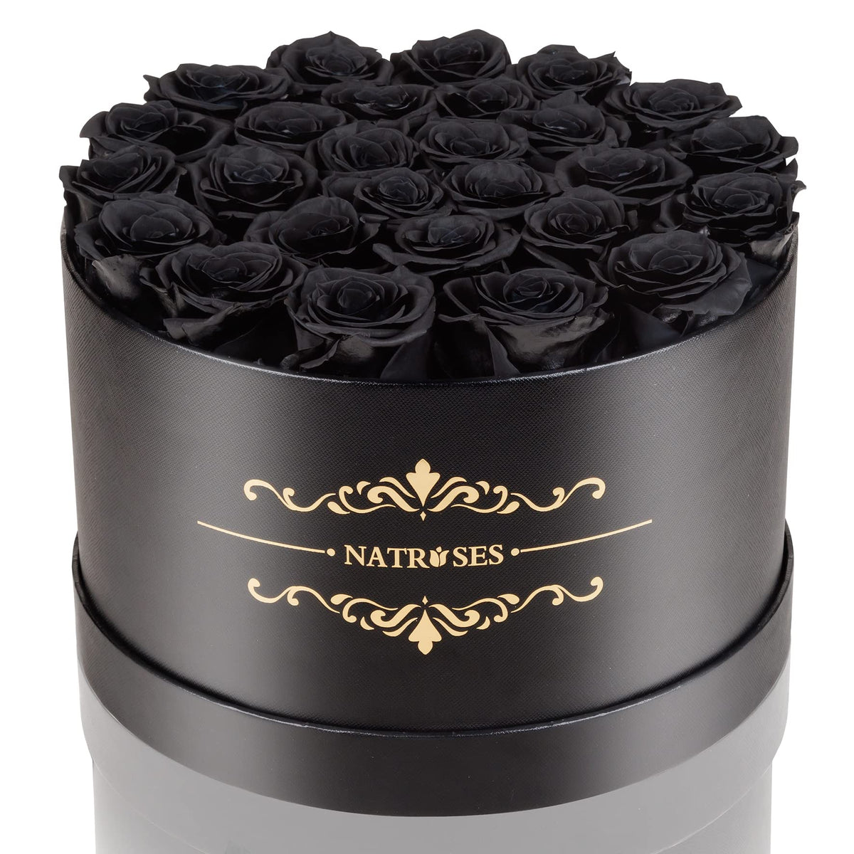 NATROSES Gifts for Her 27 Piece Forever Preserved Roses in a Box, Preserved Flowers for Delivery Birthday, Flowers Gifts for Mothers Day, Forest Green