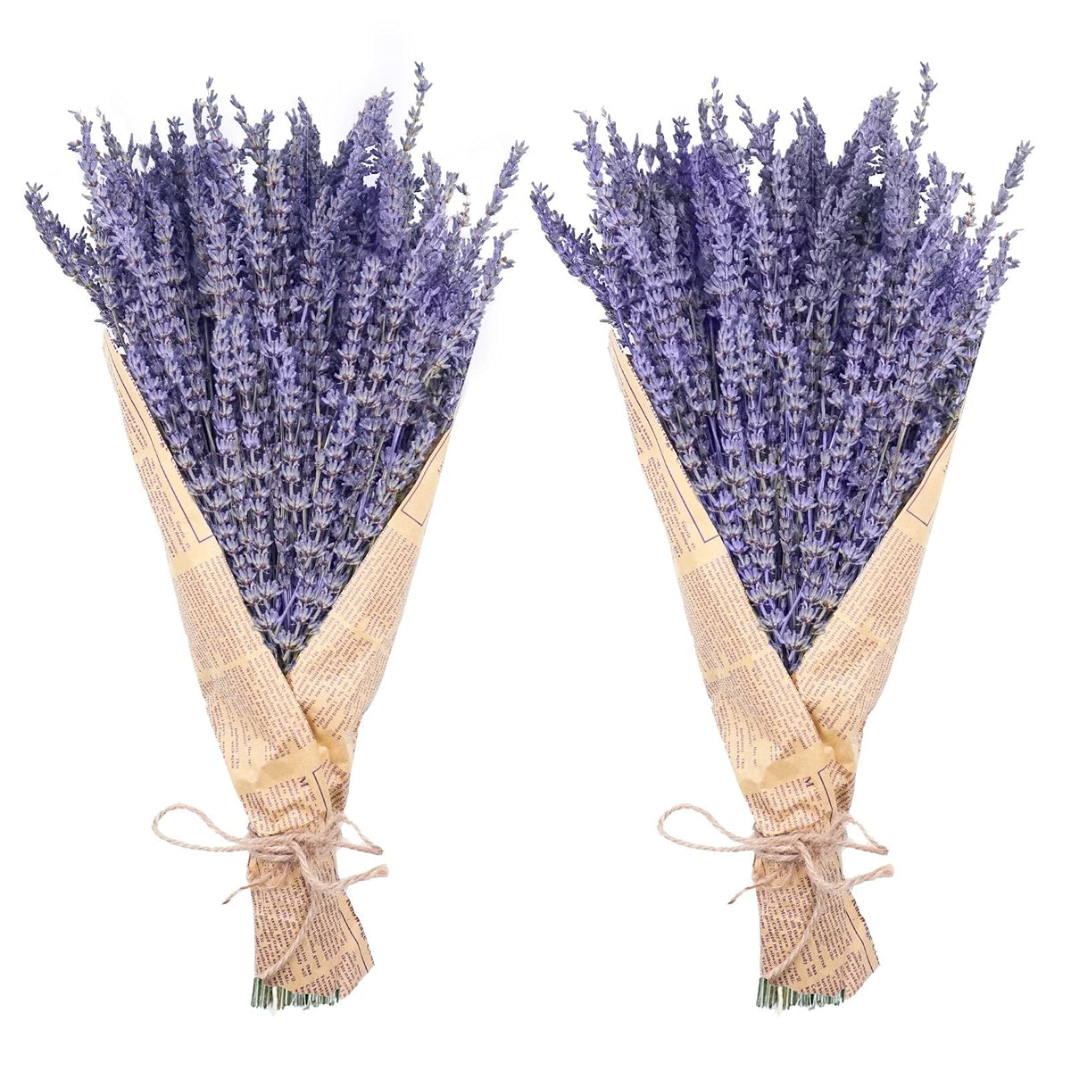 Uieke Natural Dried Lavender Bundles, 280-300 Stems, 180g/6.35oz