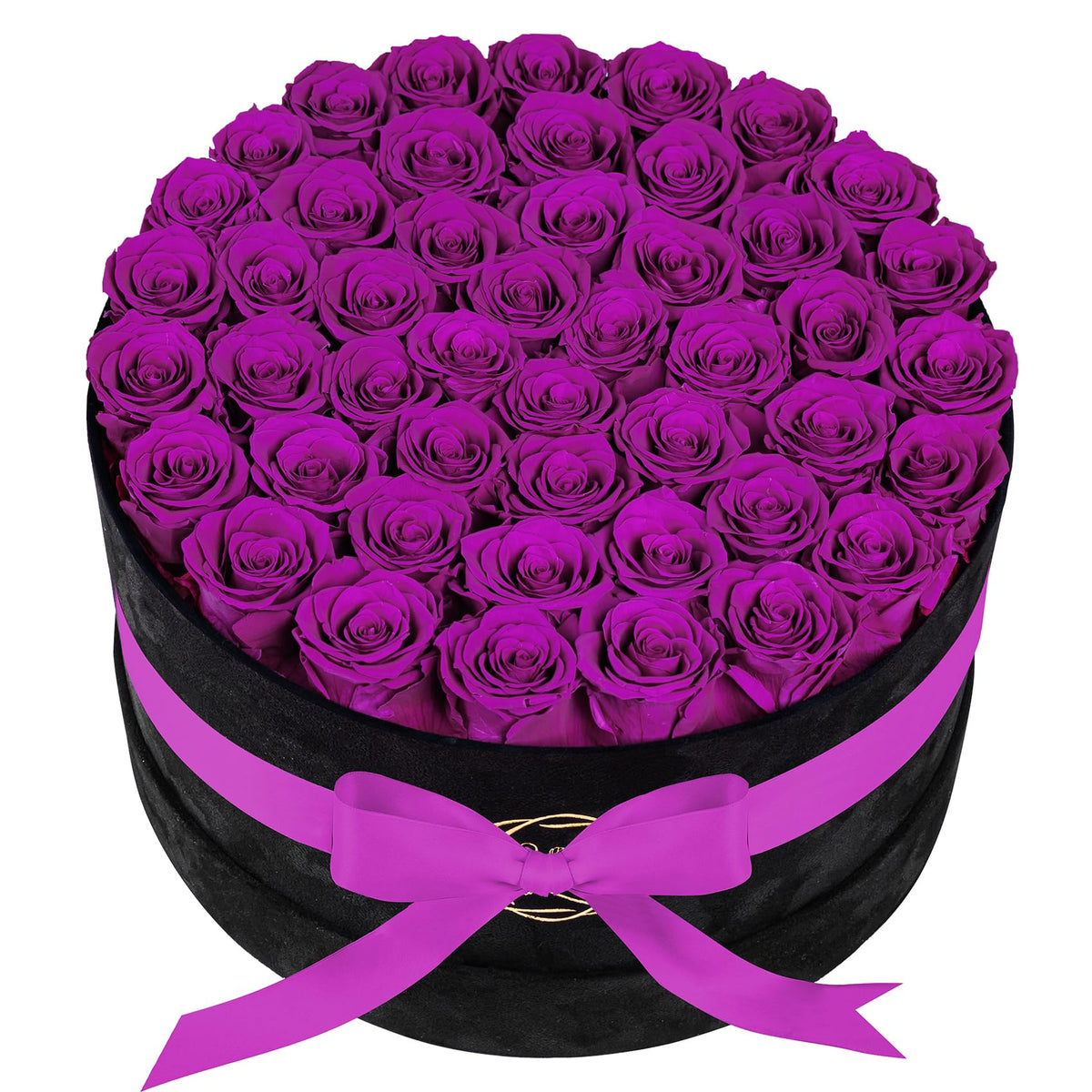 17 Flowers in Luxury Suede Box, Birthday Gifts for Women, Preserved Flowers