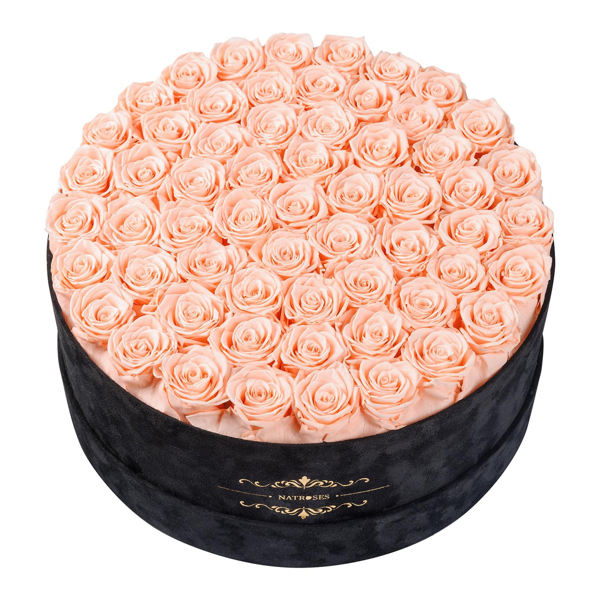 NATROSES Gifts for Her 27 Piece Forever Preserved Roses in a Box, Preserved Flowers for Delivery Birthday, Flowers Gifts for Mothers Day, Forest Green