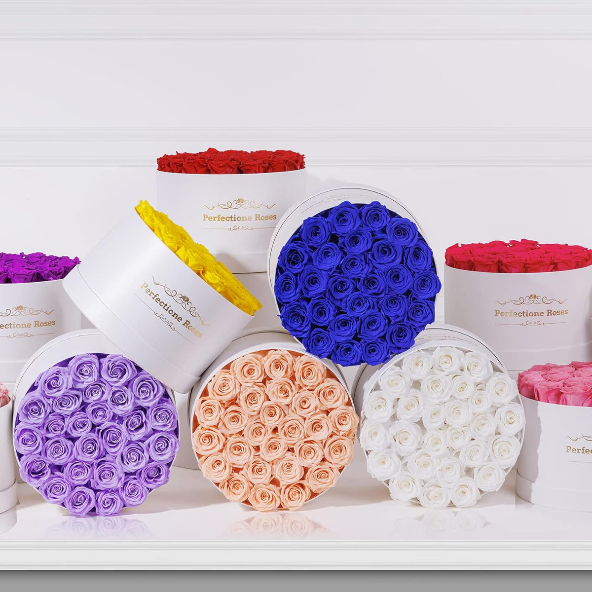 Perfectione Roses 27 Roses in Box, Mothers Day Rose, Flowers for Delivery
