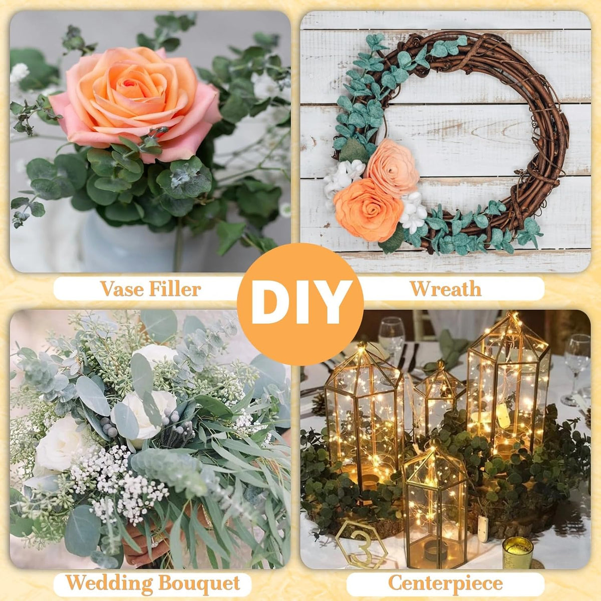 12PCS Dried Eucalyptus for Shower Hanging Real Preserved Eucalyptus Stems