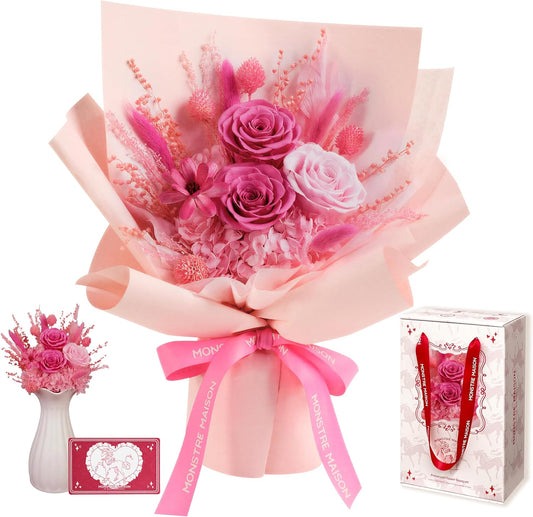 Preserved Flowers for Delivery, Anniversary and Birthday Gifts for Women