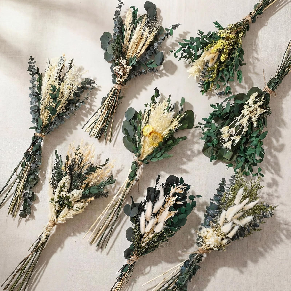 Layhit 4 Pack Large Size Boho Dried Flowers 15-17 Inch, Gerbera Daisy