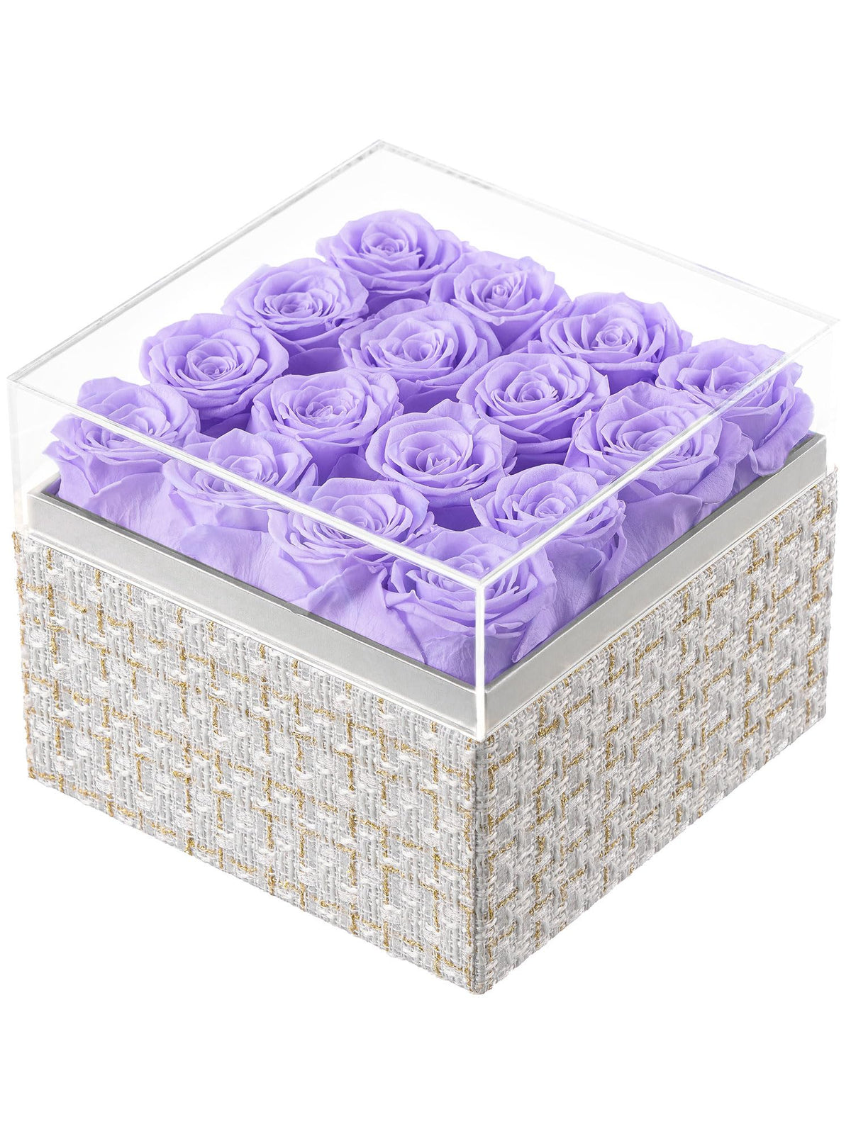 Forever Flower Preserved Rose that Last Over a Year Rose Box Pink
