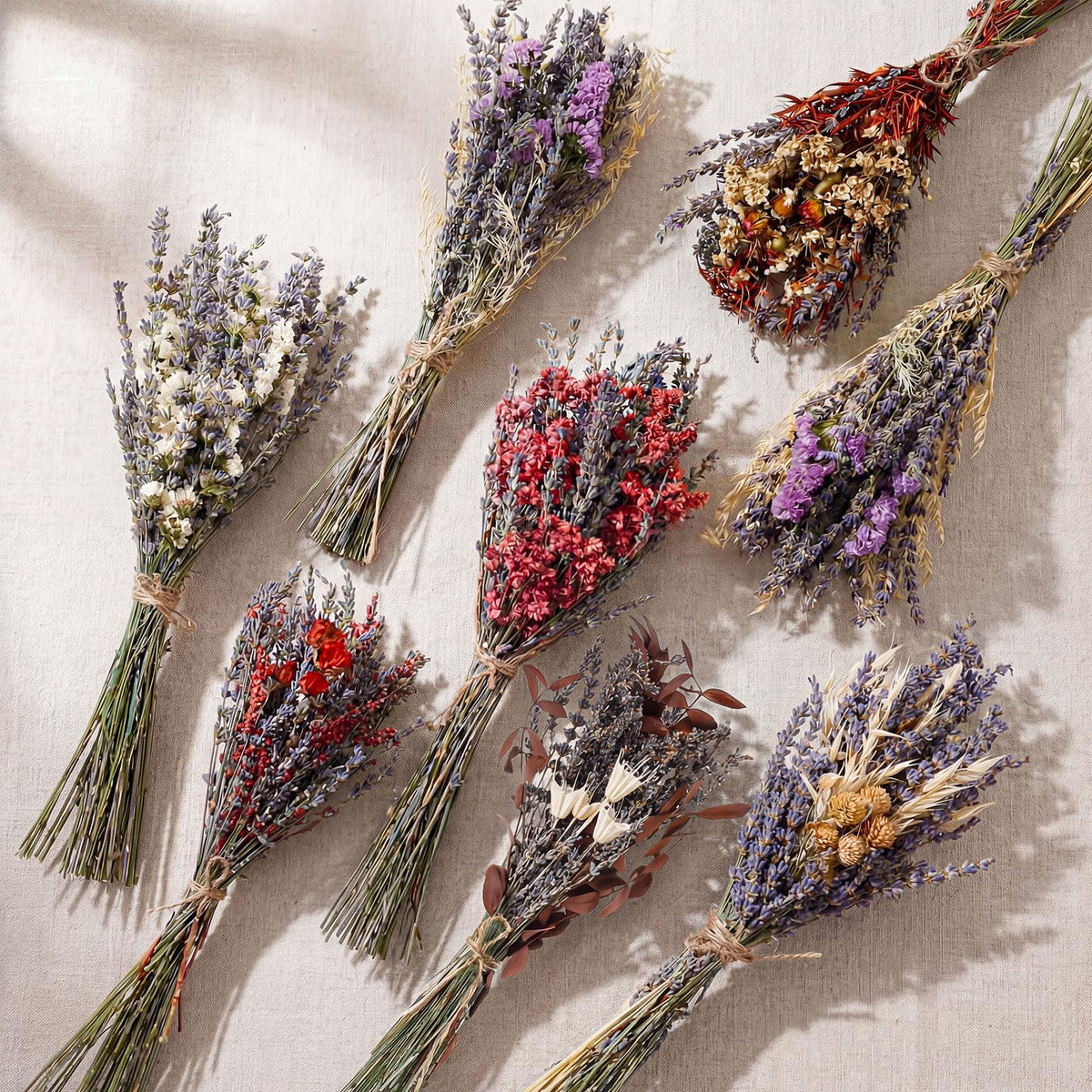 Layhit 4 Pack Large Size Boho Dried Flowers 15-17 Inch, Gerbera Daisy